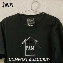 P.A.M. COMFORT & SECURITY Tシャツ 黒 Mサイズ