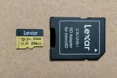 Lexar 256GB microSDカード UHS-I U3 A1 V60