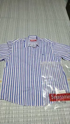 Supreme Loose Fit Multi Stripe S/S Shirt