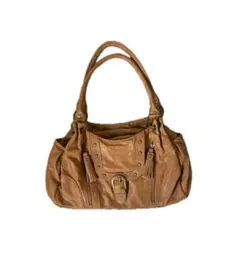 00s archive leather shoulder bag y2k