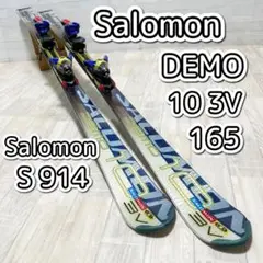 SALOMON demo10 3V 165cm＋S914 Bindingのセット SALOMON demo10 3V 165cm＋S914 Bindingのセット スキー