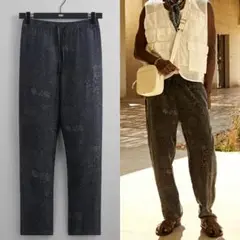 S　KITH 23SS SUMMER バンダナ柄　パンツ　黒　新品　キス