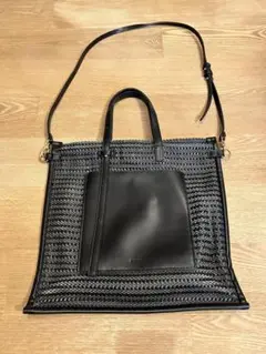 【美品】nouer トートバッグ 黒