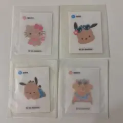 オリーブヤング　サンリオ キャラクター ステッカー 4枚セット
