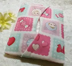 ハンドメイド ポケットティッシュケース　キルトゲイト