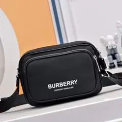 ✨純新品✨BURBERRY ブラック ショルダーバッグ