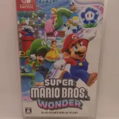 スーパーマリオブラザーズワンダー　Switch　スイッチ　ソフト