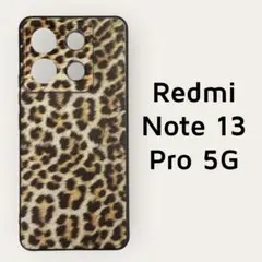 Redmi Note13 Pro5G レオパード ヒョウ柄 カバー