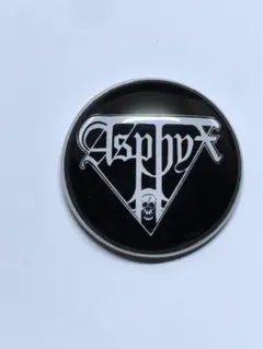 ピンバッジ ASPHYX Deathmetal Doom