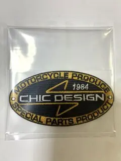 CHIC DESIGN シックデザインワッペン非売品