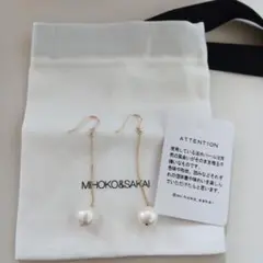 MIHOKO＆SAKAI 　淡水パールピアス