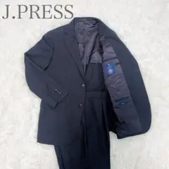J.PRESS スーツ セットアップ DORMEUIL ビジネス ダークグレー