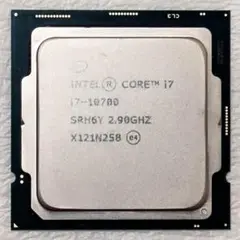 【動作品】Intel Core i7-10700 CPU