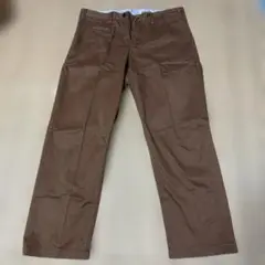 JUNRED ブラウン チノパン オリジナルフィット
