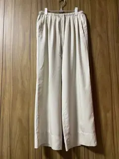 Ballseyボールジィー　セルロースナイロンツイル イージーワイドパンツ