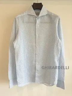 GHIRARDELLI リネン100% 長袖シャツ　41/16