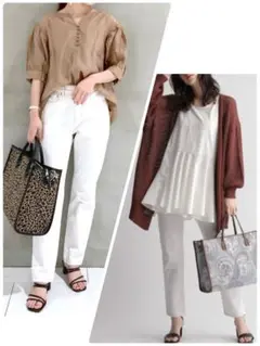 レディースAndemiu ストレートスリムデニム sizeSS WHITE
