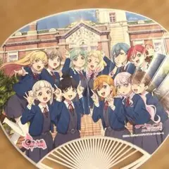 【非売品】鬼塚夏美、冬毱　ラブライブ！スーパースター!! うちわ＋おまけ広報誌