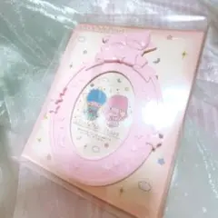 キキララ　リトルツインスターズ ミニフォトスタンド　フレームシリーズ