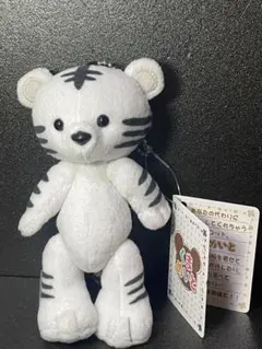 とらめいと(ほわいとたいがー) 「くまめいと」 ぬいぐるみマスコット