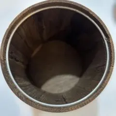 ★お値下げ★【美品】　樽型の木箱　空箱