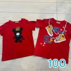 ミキハウス 100 Tシャツ 男の子 まとめ売り セット