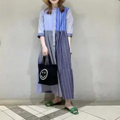 未使用　TORI-TO × BEAMS BOY ティアード ワンピース トリト