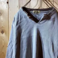 ss4237 Sissy Ｖネック Tシャツ ロンT グレー LL