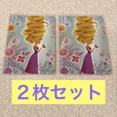 ディズニーストア　じゃんけんカード　ラプンツェル　２枚セット