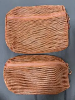 立体メッシュケース　M.Lセット　オレンジ
