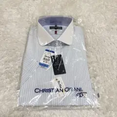 CHRISTIAN ORANI ☆ 半袖シャツ クールビズ ストライプシャツ