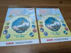 キリンKIRINディズニーオリジナル マグネット　ピーターパン　ティンカーベル