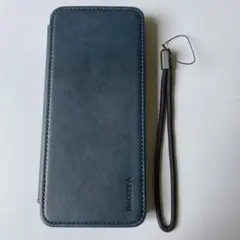 Sony Xperia 5 iii 手帳型ケース ネイビー