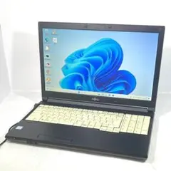 F81【256GBSSD】第7世代富士通ノートパソコンWindows11