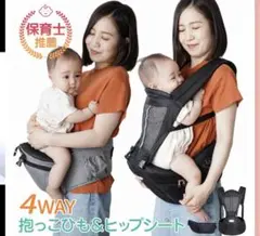 Plaisiruex 4WAYヒップシート ブラック　美品