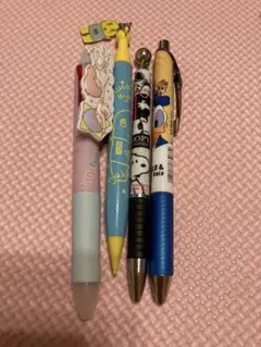 キキララ&スヌーピー&ふふなっしー&ドナルドダックシャーペン