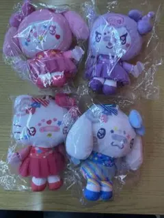 サンリオキャラクターズマスコットポーチ デコラ 全4種セット