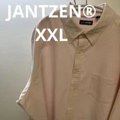 （即日発送）JANTZEN 長袖 シャツ ネルシャツ ストライプ xxl B96