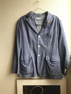 アメリカ製 !! エンジニアードガーメンツ シャンブレーJKT M