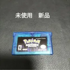ゲームボーイアドバンスソフト　ポケモン　　サファイア　　海外版　未使用　新品