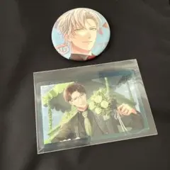 スタマイ　スタンドマイヒーローズ　荒木田蒼生 朝霧司　缶バッジ　クリアカード