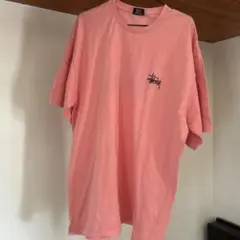 Stussy ピンク Tシャツ バックプリント