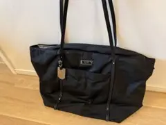 TUMI ブラック トートバッグ スーツケース取付可