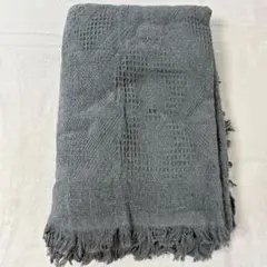 ソファカバー 北欧風 マルチカバー 菱形 180X230cm(2人掛け) グレー
