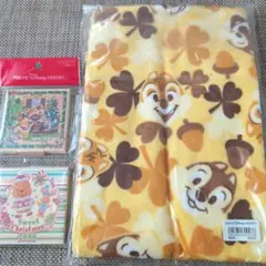 チップとデール フェイスタオル、あぶら取り紙