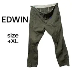 EDWIN XL オリーブグリーン