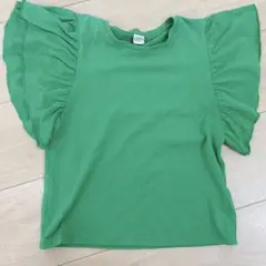 120cm 緑色Tシャツ