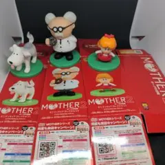 MOTHER2 ミニフィギュアコレクション　アンドーナツ博士、どせいさん MOTHER2 ミニフィギュアコレクション アンドーナツ博士