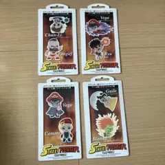 ストリートファイター　ステッカークリーナー　4種セット