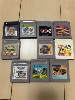 ※ジャンクゲームボーイソフト10本 まとめ売り